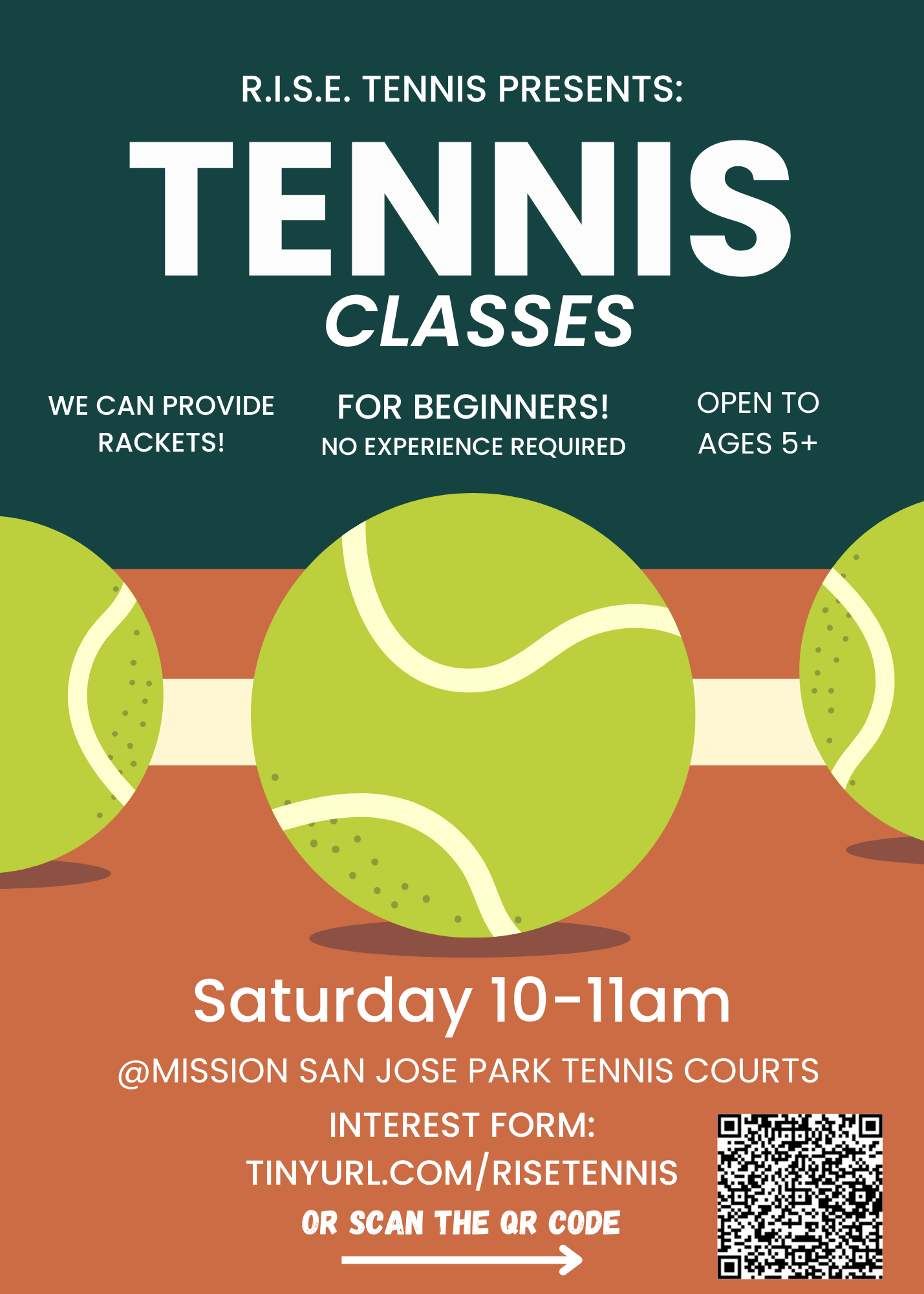 RISE Tennis Clinic
